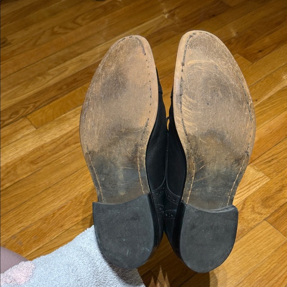 Stacy Adams Black Leather Oxfords Size 11 - Picture 5 of 6